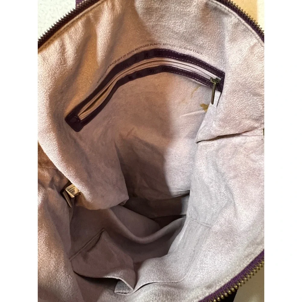 Matt & Nat‎ Purple Tote Bag Crossbody Vegan Leather Shoulder Bag
